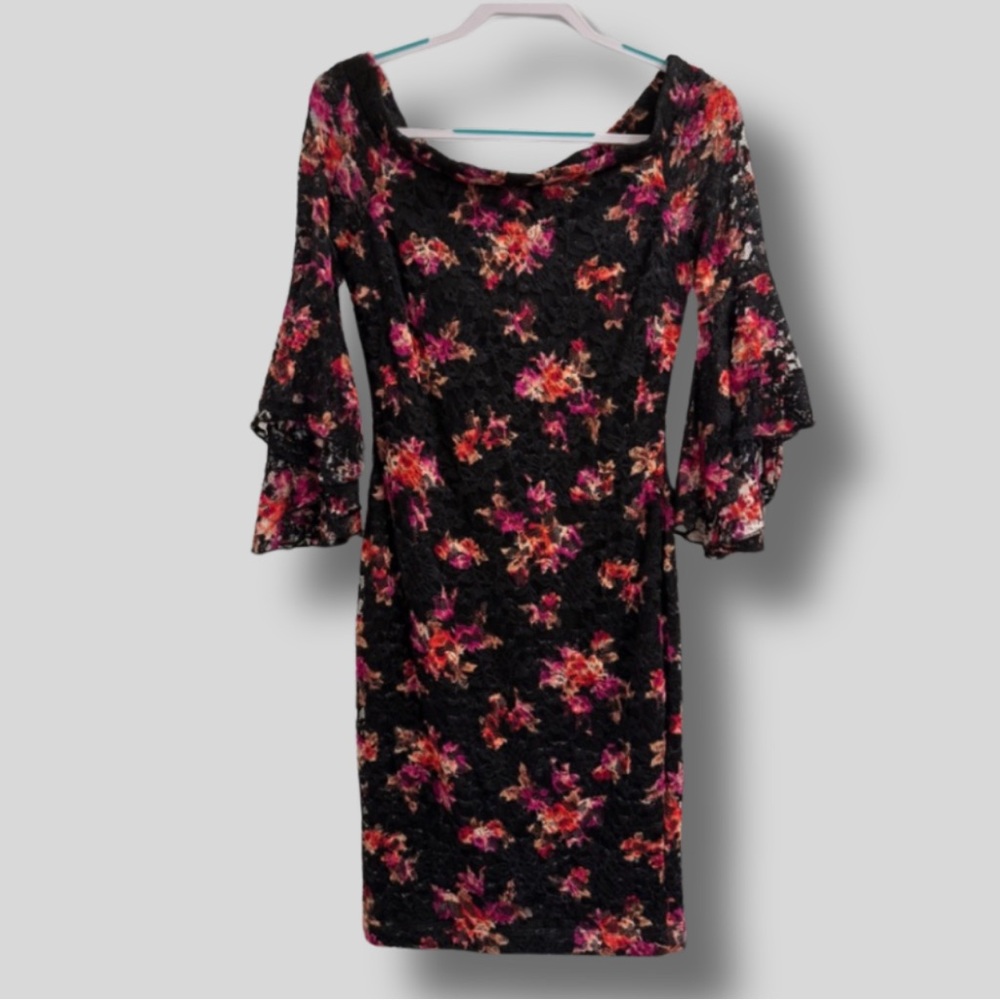 Venus Floral Lace Dress